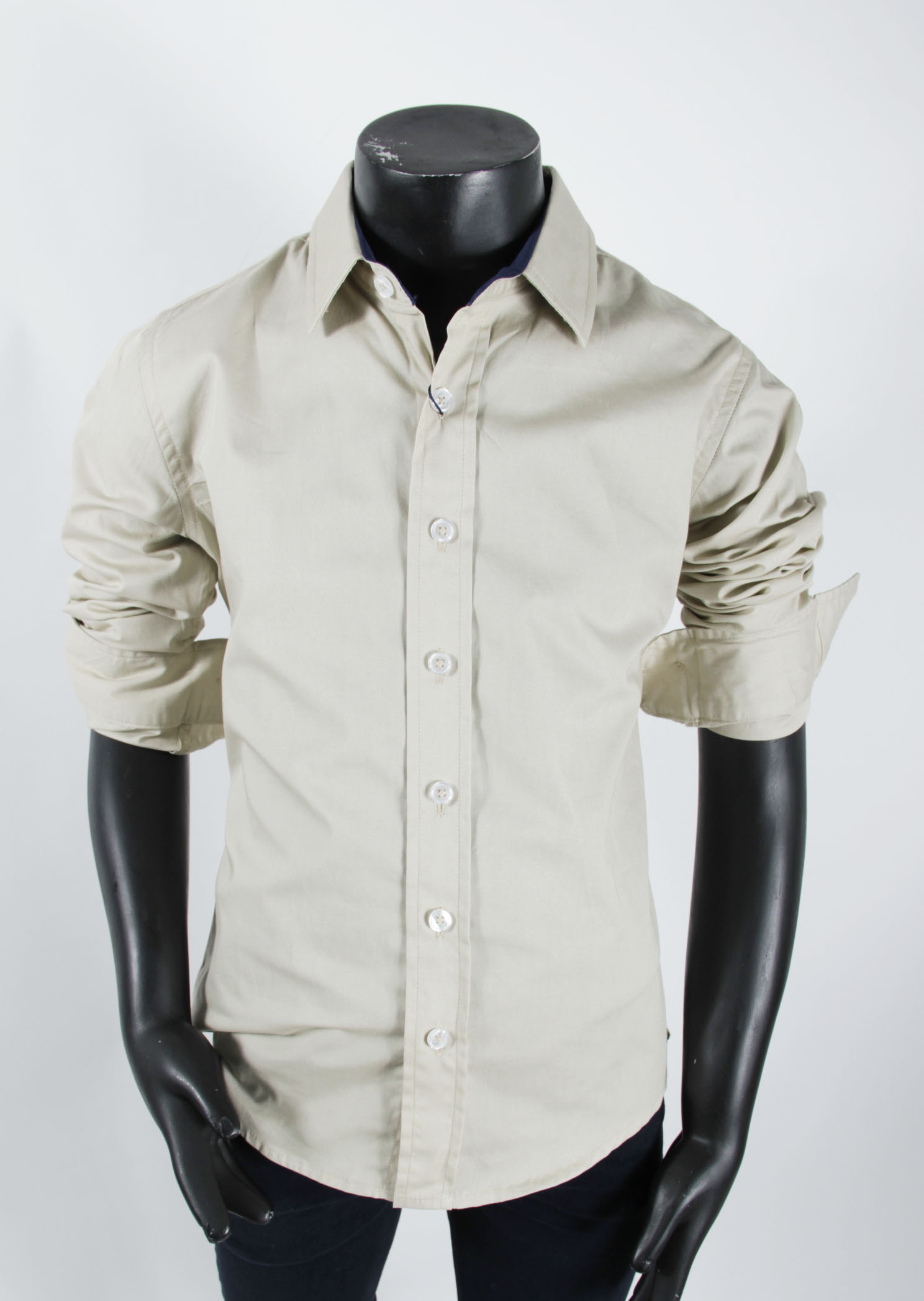 PAQUETE BASIC DE 8 PRENDAS CAMISA NIÑO ML ARENA 201